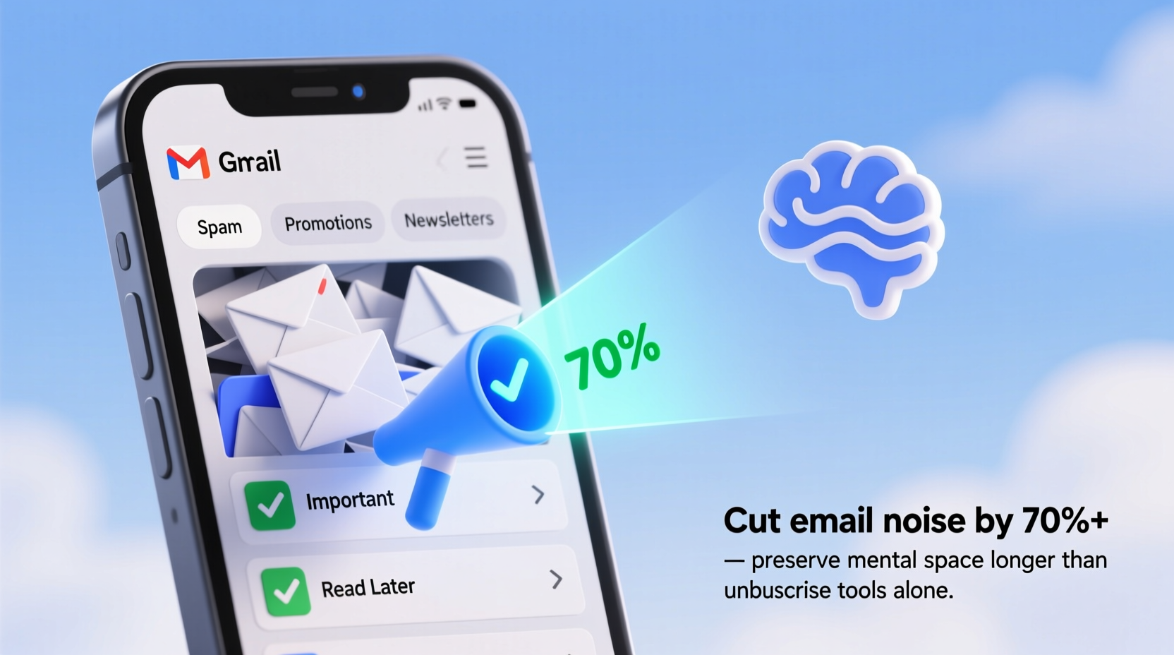 Gmail Filters vs Unsubscribe Tools for Mental Space