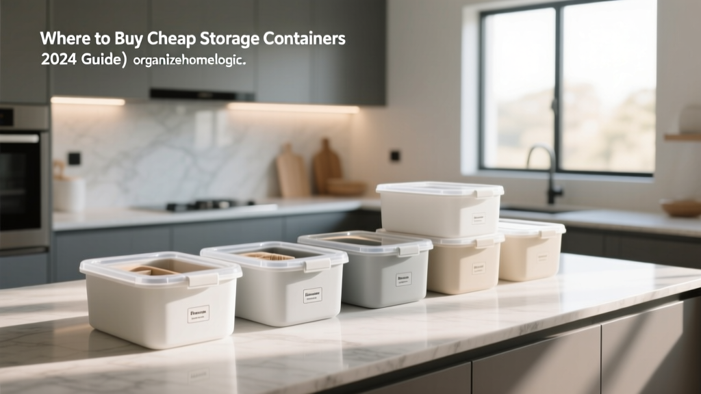 Where to Buy Cheap Storage Containers (2024 Guide)