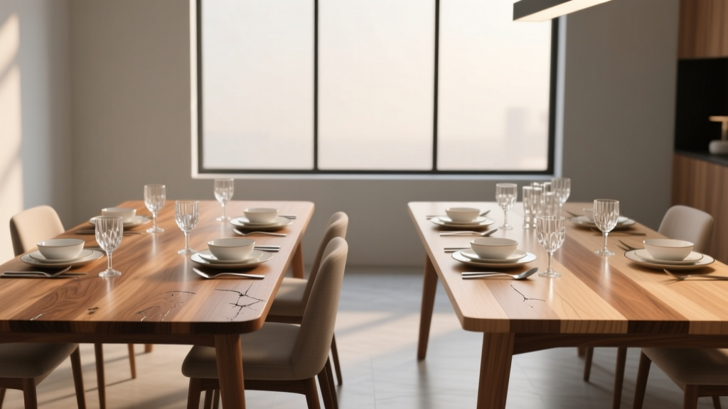 Hardwood Vs Engineered Wood Dining Tables Durability Test