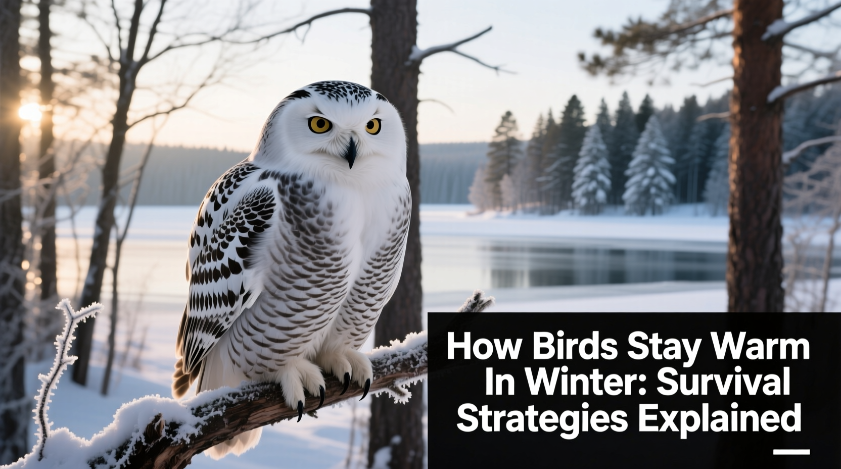 how do birds stay warm in winter