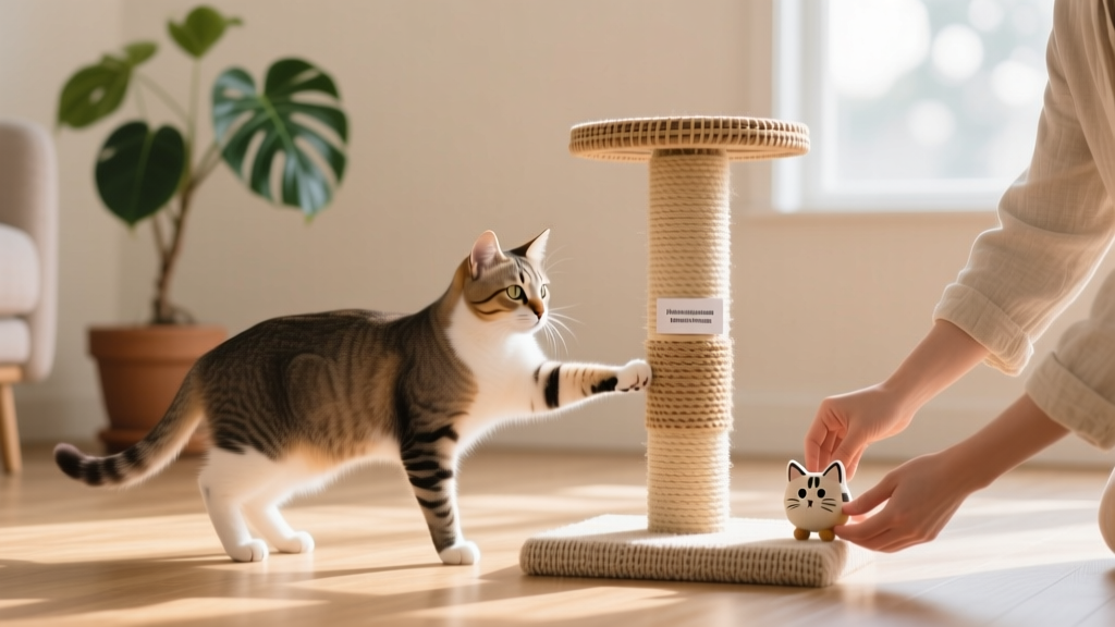 How to Stop Cat Behavior for Scratching