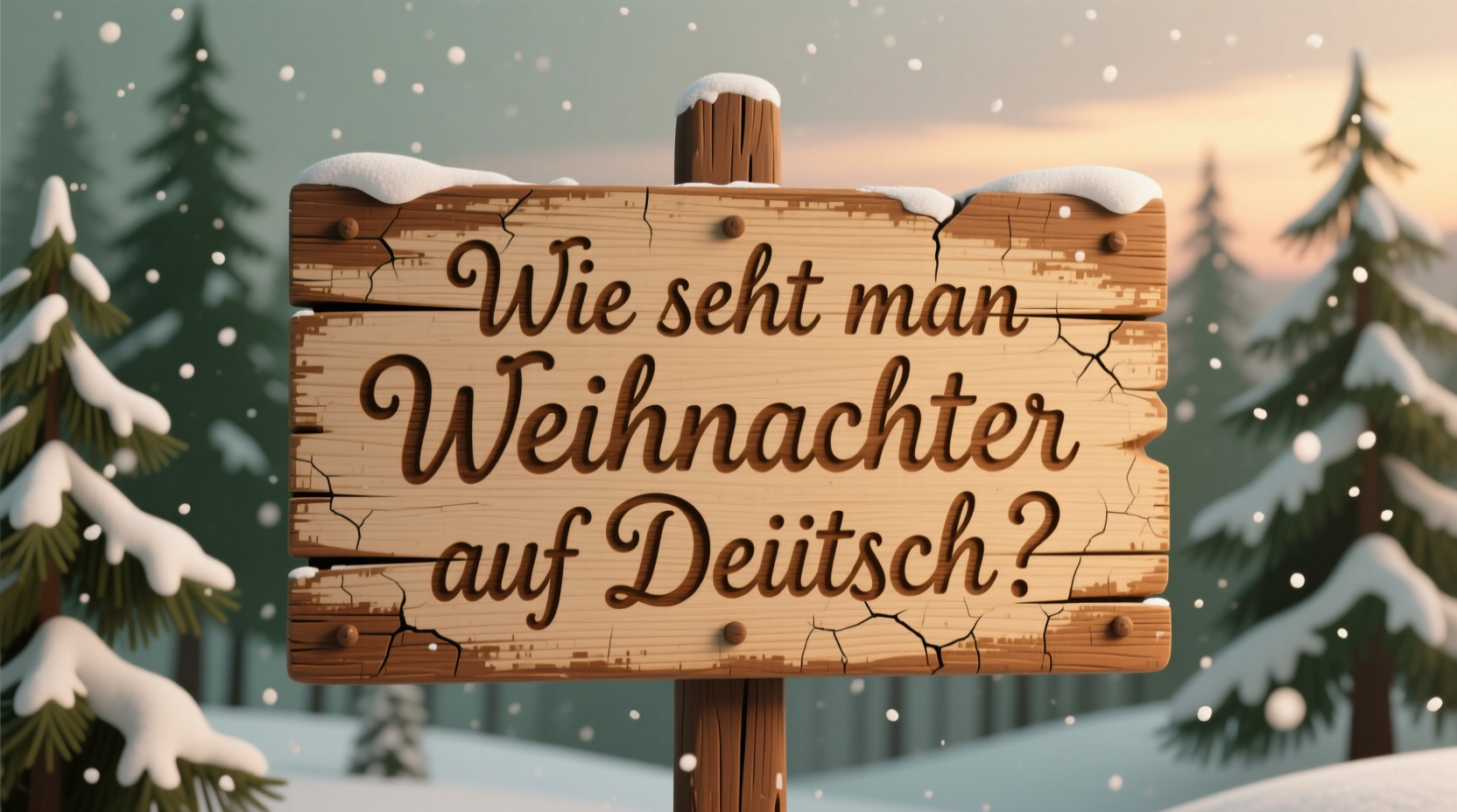 how do you say christmas in german