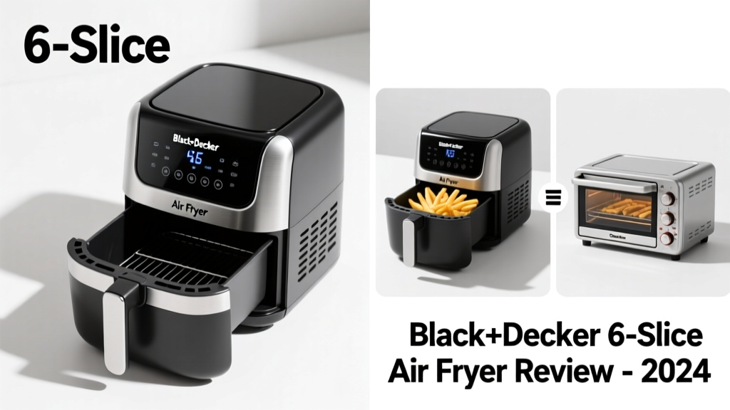 Black & Decker 6-Slice Air Fryer Oven Review