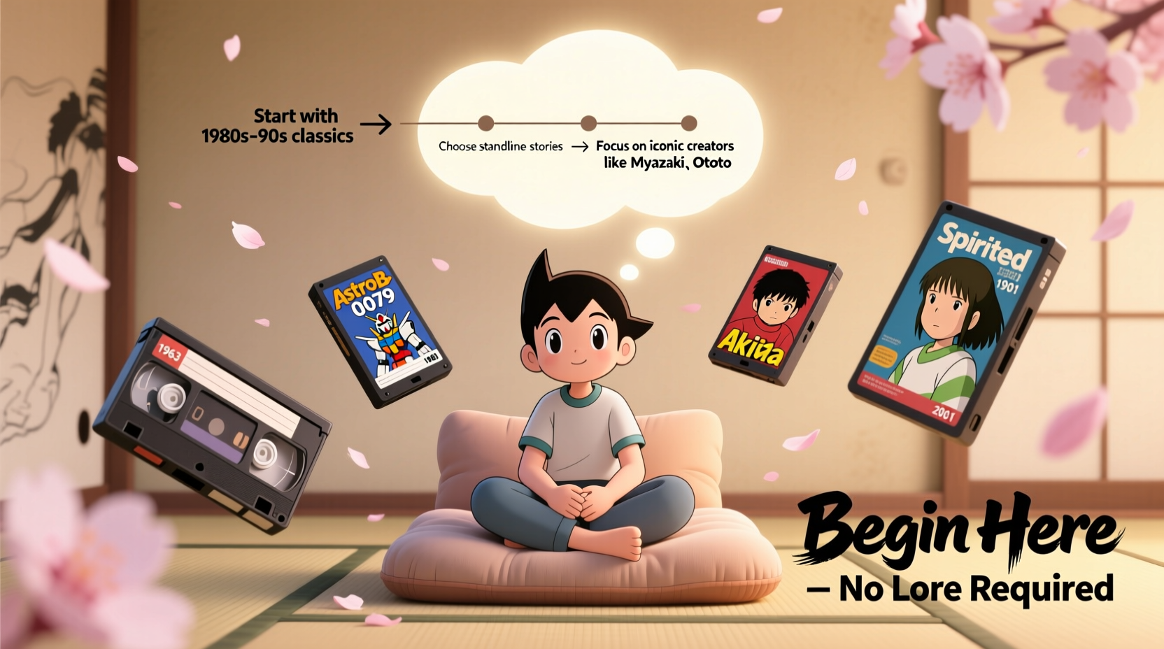 how to start watching classic anime without getting lost in decades of lore