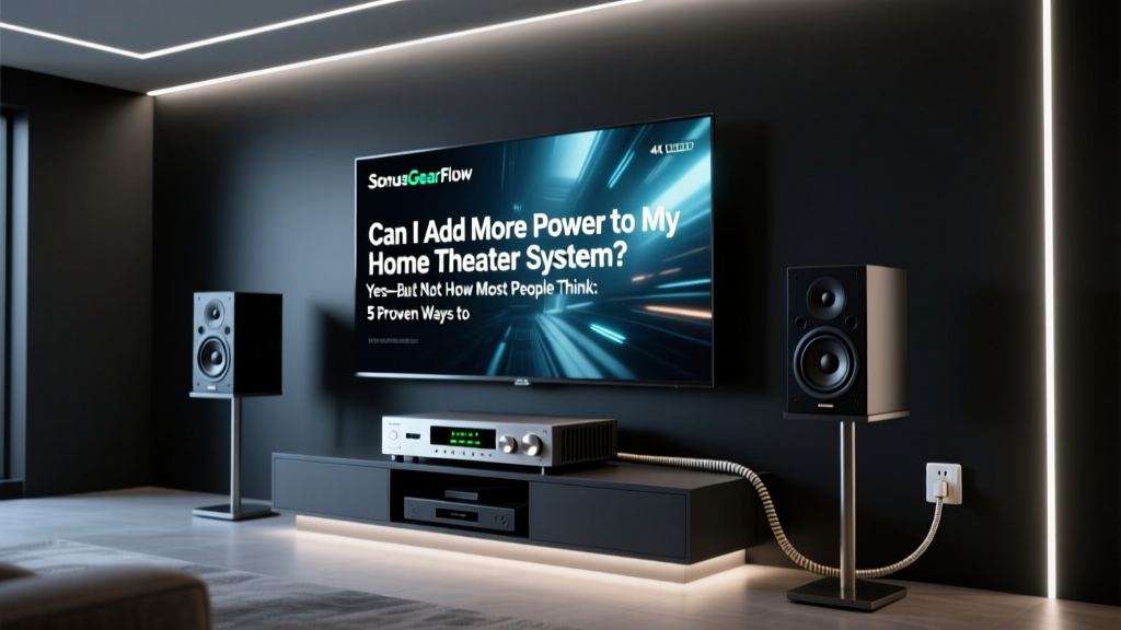 Home Theater Power Boost: 5 Smart Ways (2026)