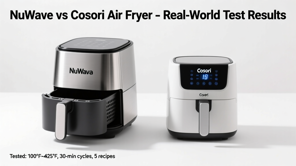 NuWave vs Cosori Air Fryer: Real-World Test Results