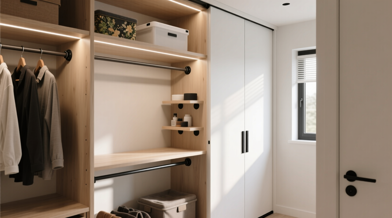 petite closet organization tips