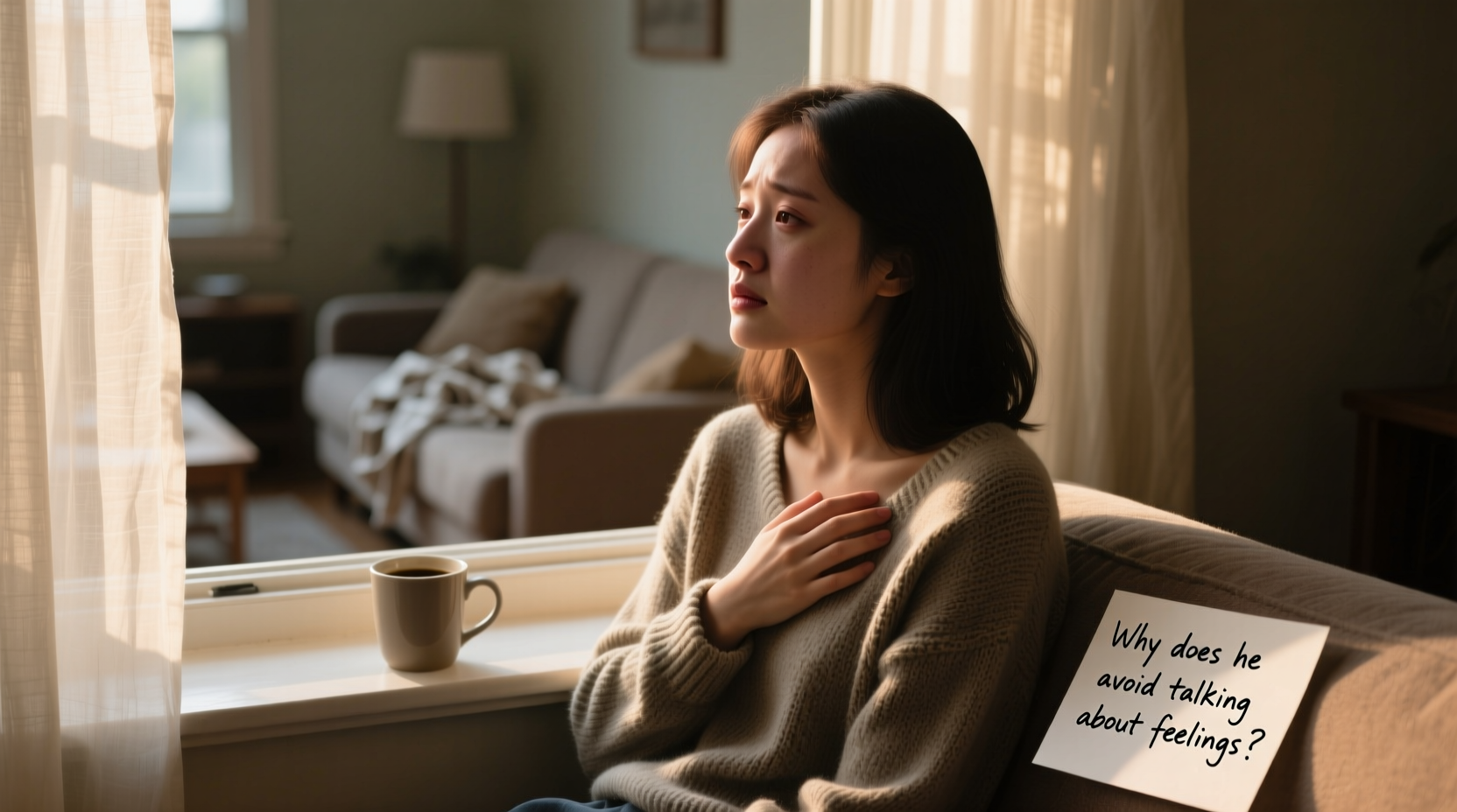 why does my boyfriend avoid talking about feelings communication tips