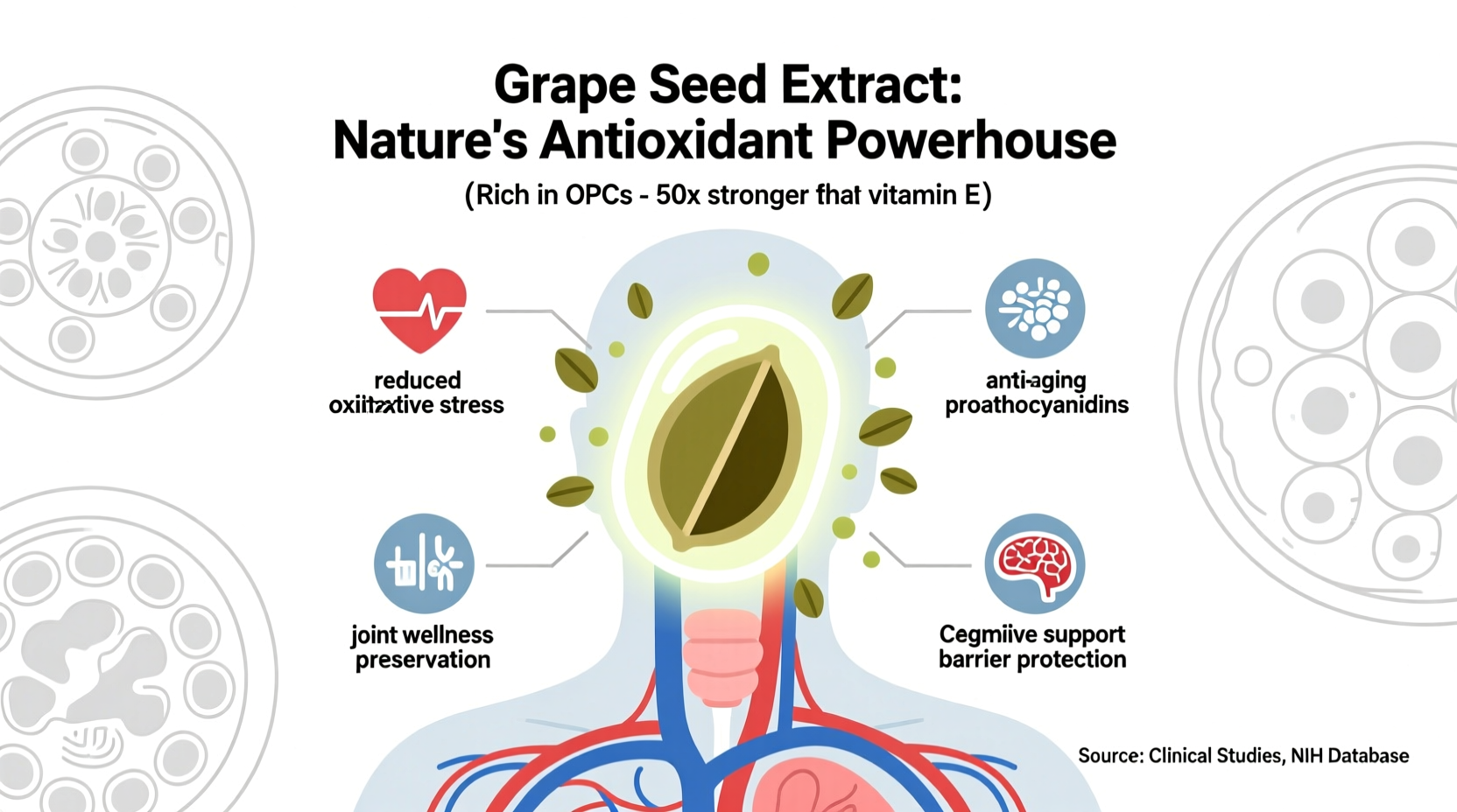 Grape Seed Extract Benefits: Science-Backed Uses & Evidence