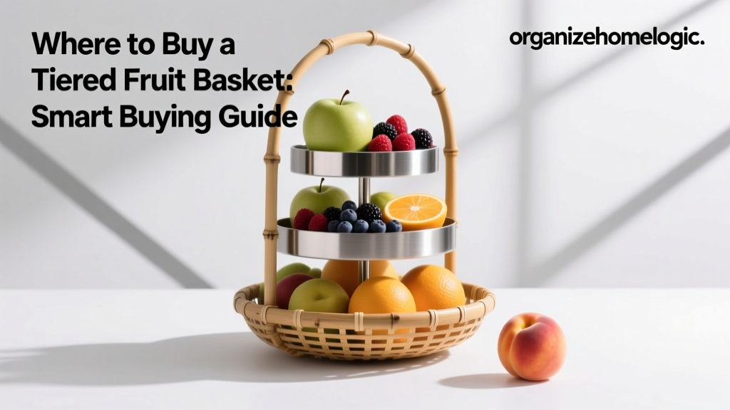 Where to Buy a Tiered Fruit Basket: Smart Buying Guide