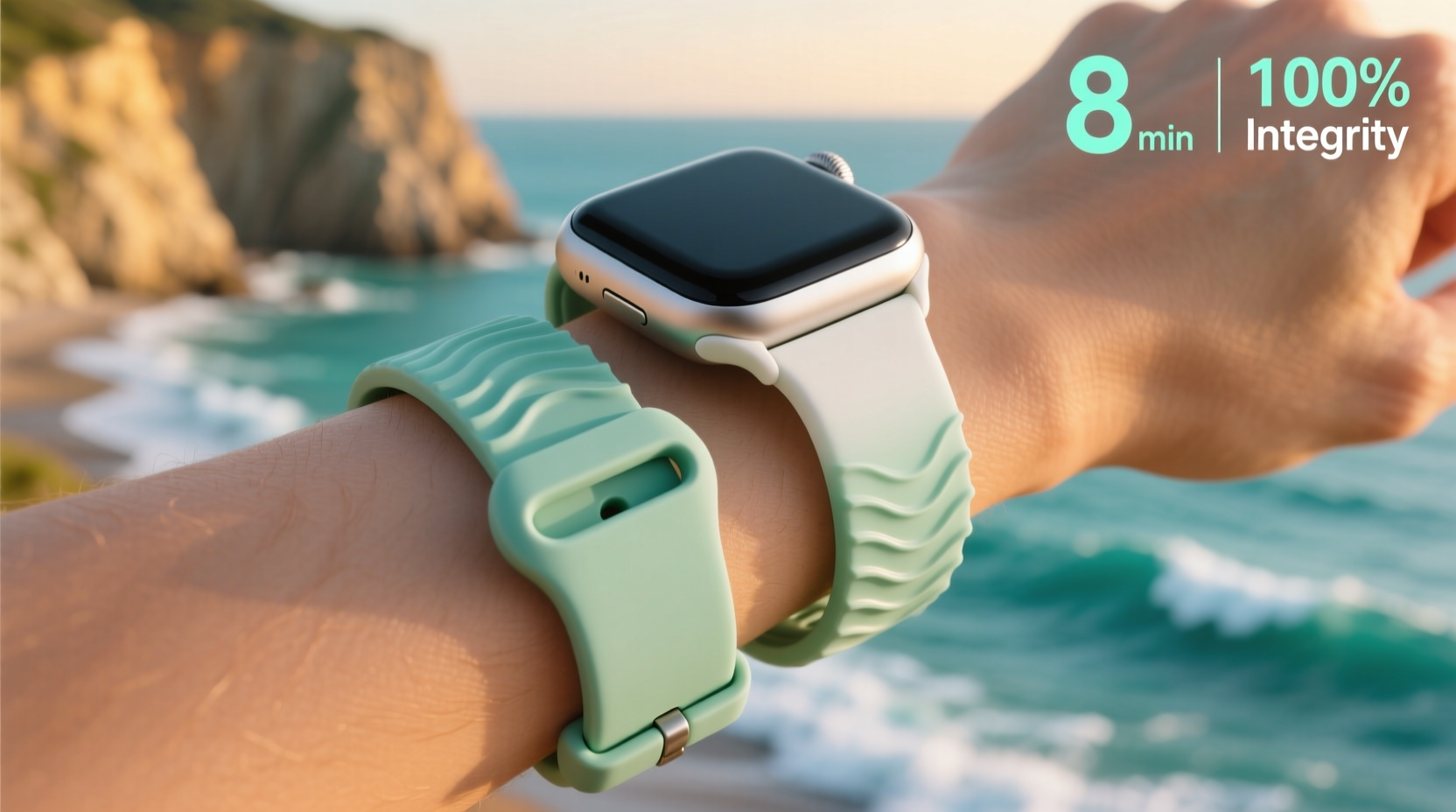 how to clean ocean plastic smartwatch straps safely