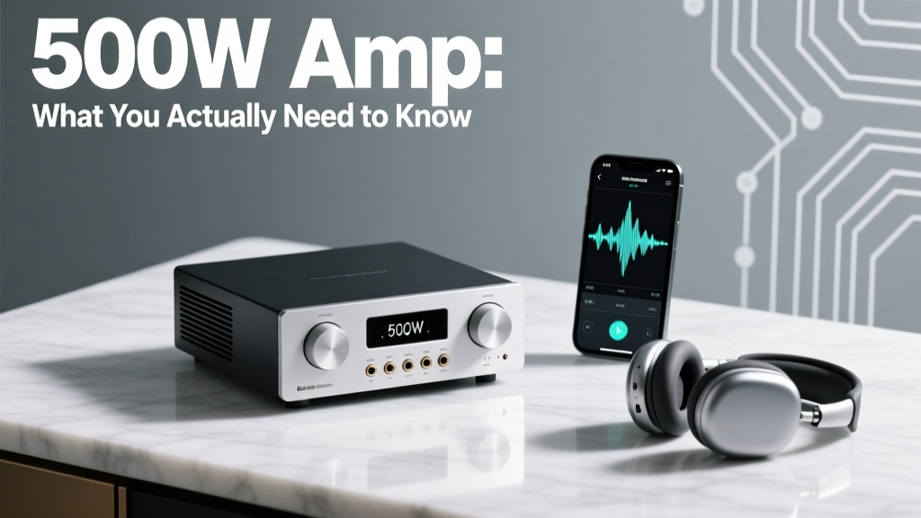 500W Amp Guide: 7 Truths About Real Power & Specs