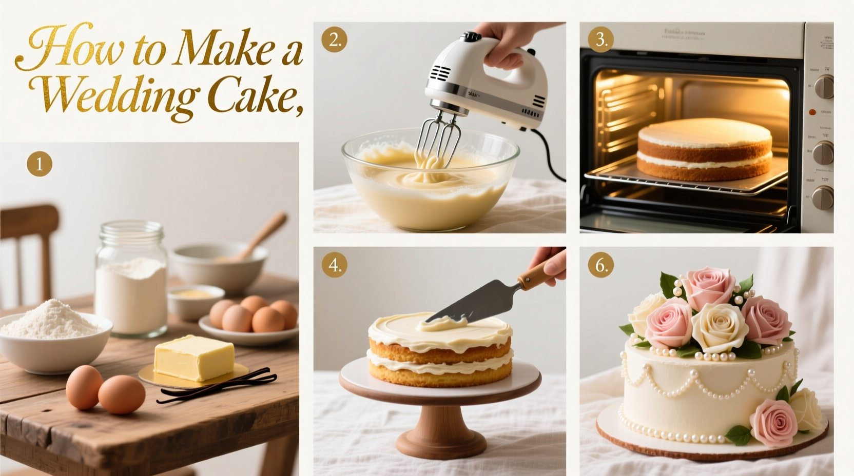 how do i make a wedding cake