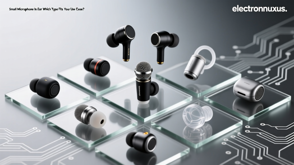 Small Microphone In Ear Which Type Fits Your Use Case? We Tested 17 Models Across 5 Real-World Scenarios — Here’s Exactly Which One Solves Your Specific Need (No Guesswork)