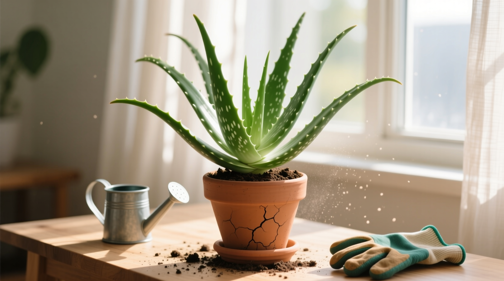 how to take care of aloe vera indoors