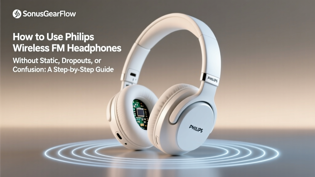 Philips Wireless FM Headphones Setup Guide