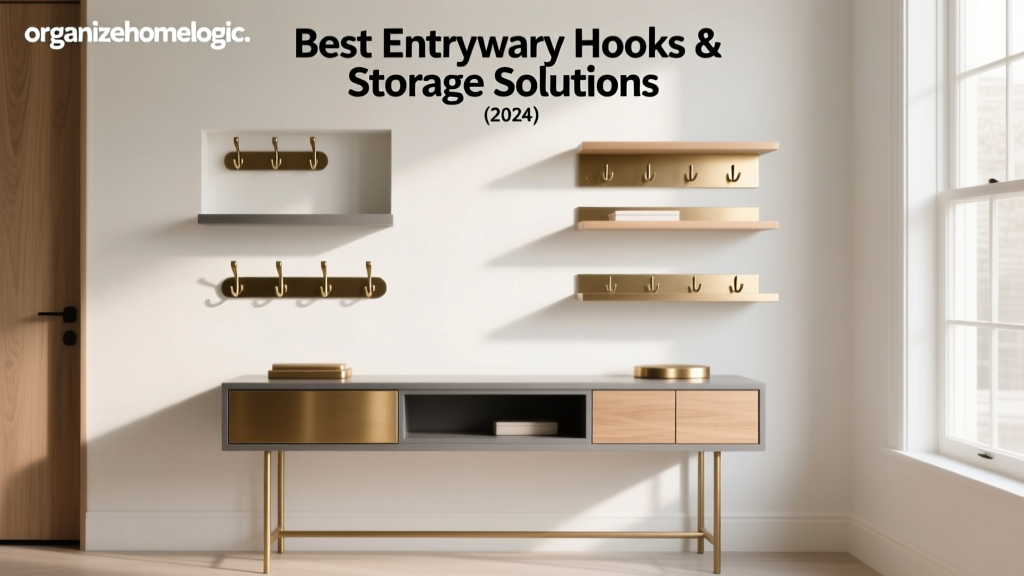 Best Entryway Hooks & Storage Solutions (2024)