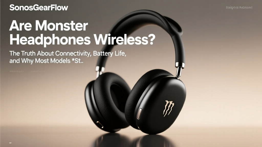 Are Monster Headphones Wireless? (2026 Truth)