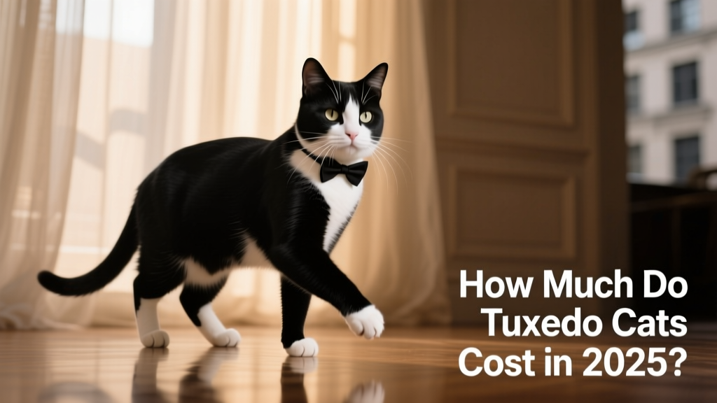 Tuxedo Cat Price: How Much They Cost in 2025