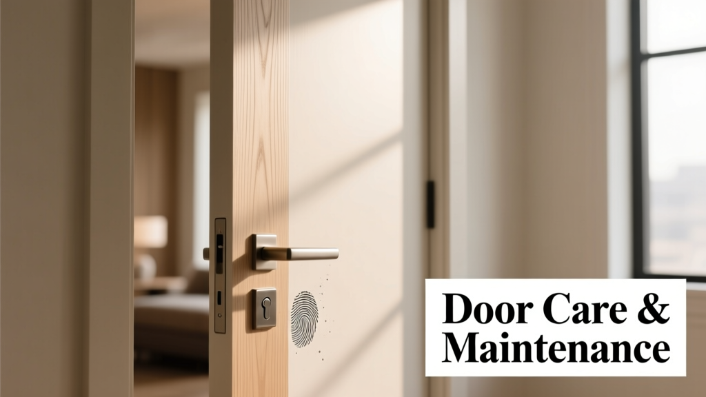 Door Care and Maintenance: A Practical, Field-Tested Protocol for Safety, Longevity, and Performance