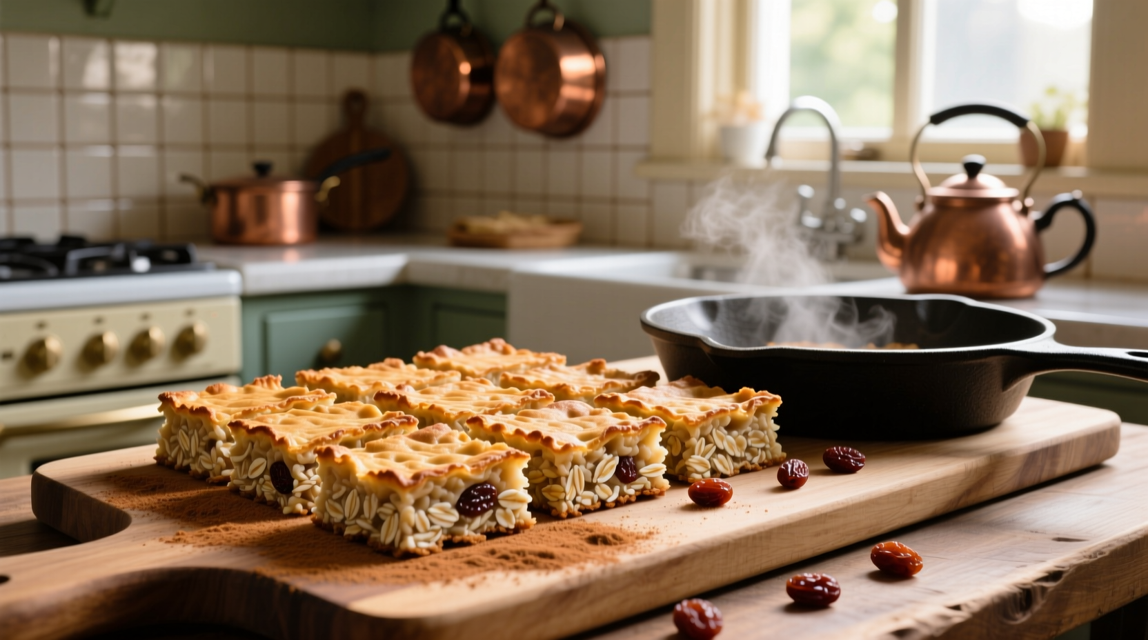 turn your leftover oatmeal into fried oatmeal squares