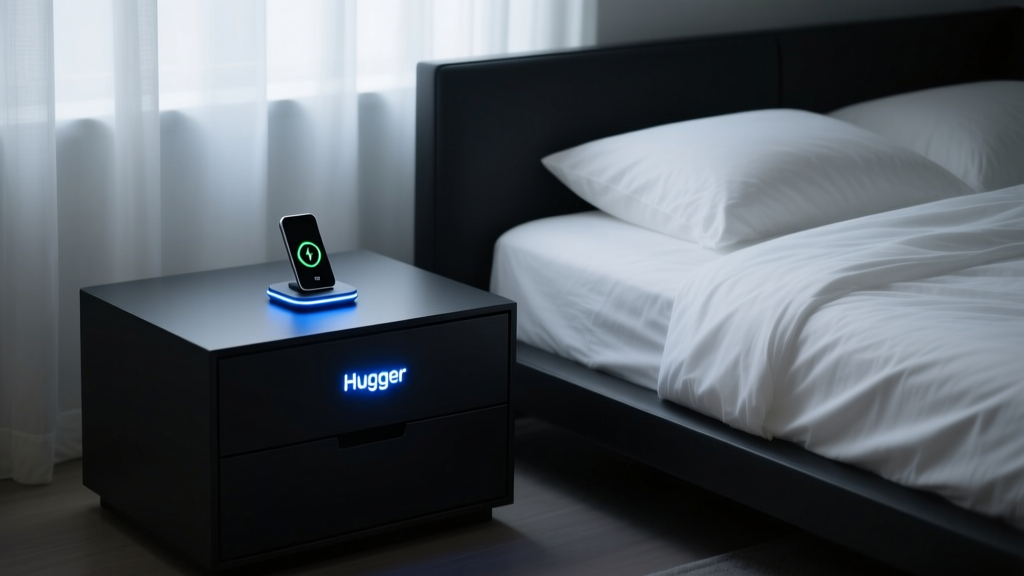 Hugger Nightstand with Charging Station vs. Smart Furniture Rivals