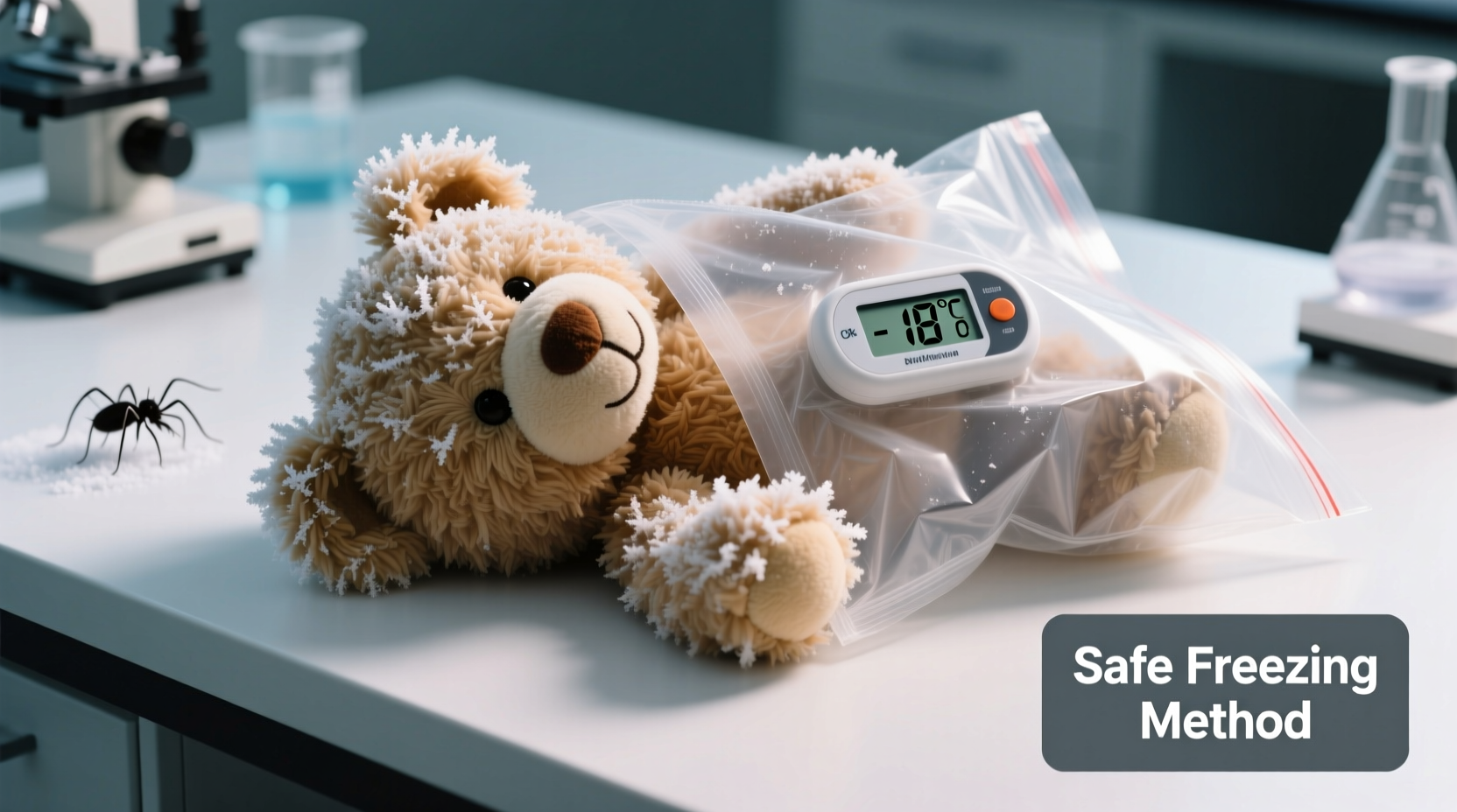freeze stuffed animals to kill dust mites