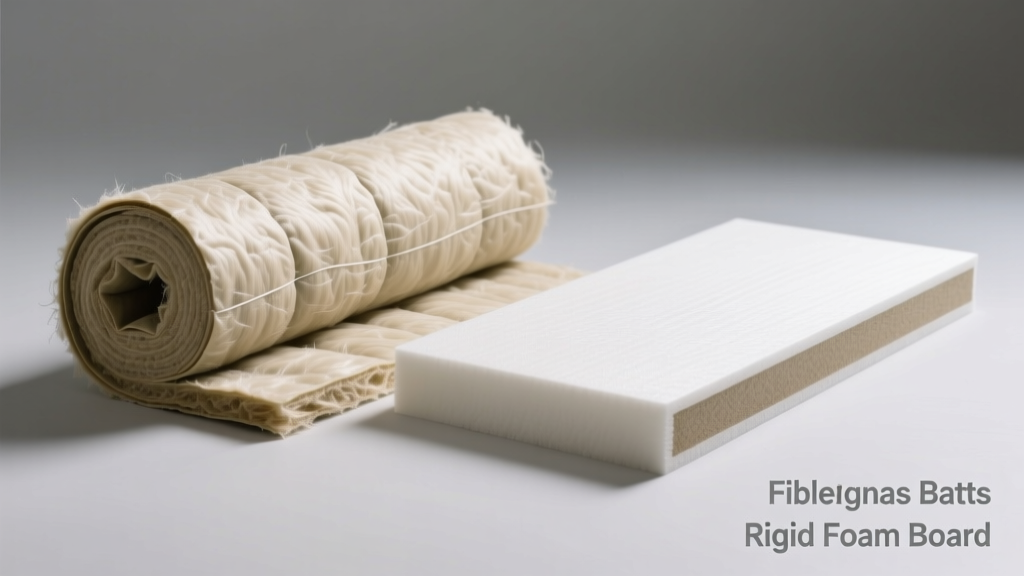 Fiberglass Batts vs Rigid Foam Board: Which Insulates Better?
