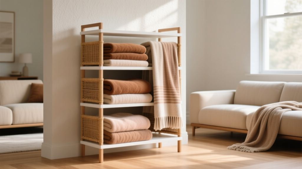 Best Blanket Organizer for Living Room (2024 Guide)