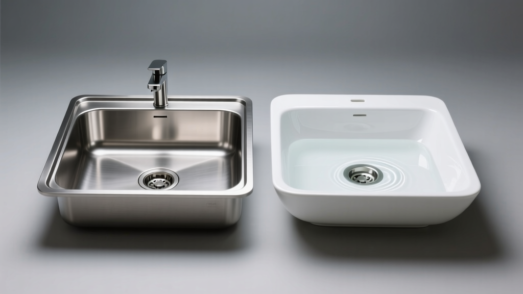 Stainless Steel vs Porcelain Sink: Which Is Better?