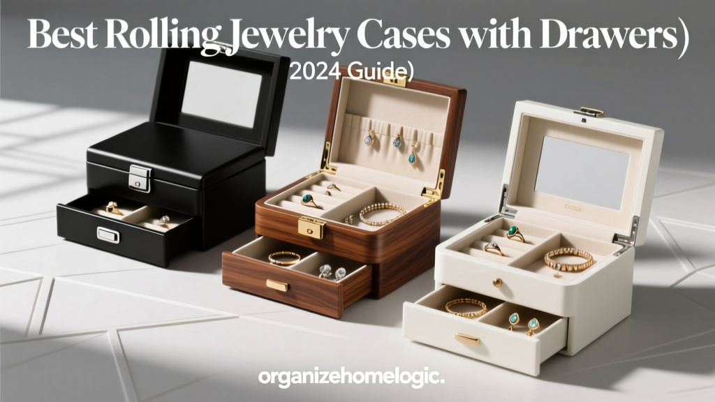 Best Rolling Jewelry Cases with Drawers (2024 Guide)