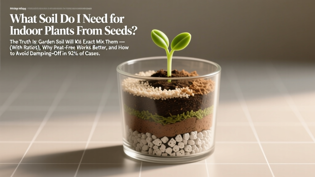 Best Soil for Indoor Plants From Seeds (2026)