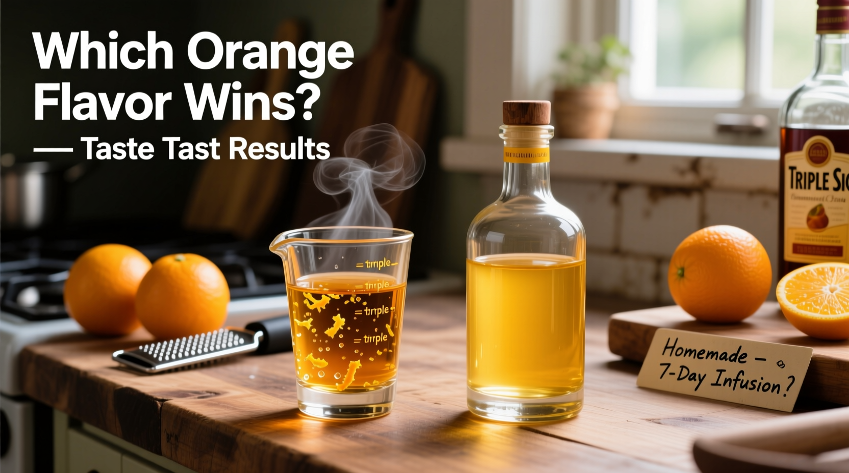 homemade triple sec vs store bought which orange flavor wins