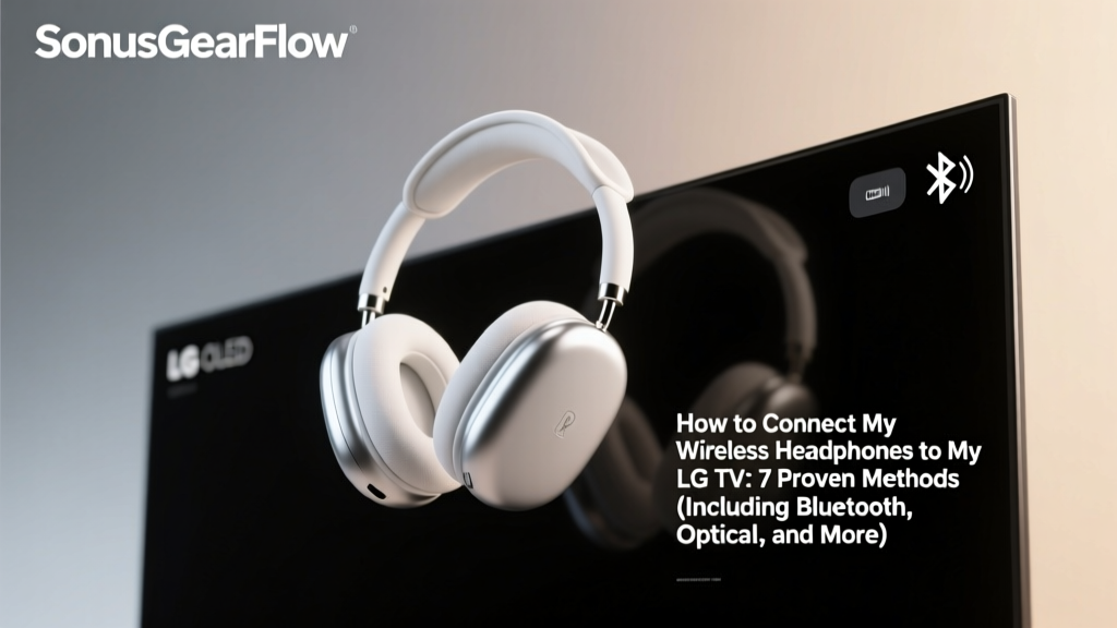 Connect Wireless Headphones to LG TV (2026)