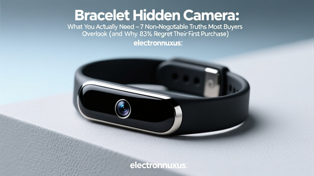 Bracelet Hidden Camera What You Actually Need: 7 Non-Negotiable Truths Most Buyers Overlook (and Why 83% Regret Their First Purchase)