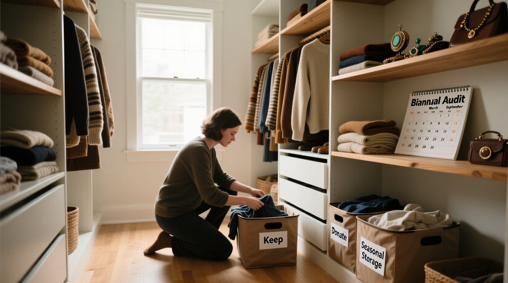 closet audit frequency biannual wins