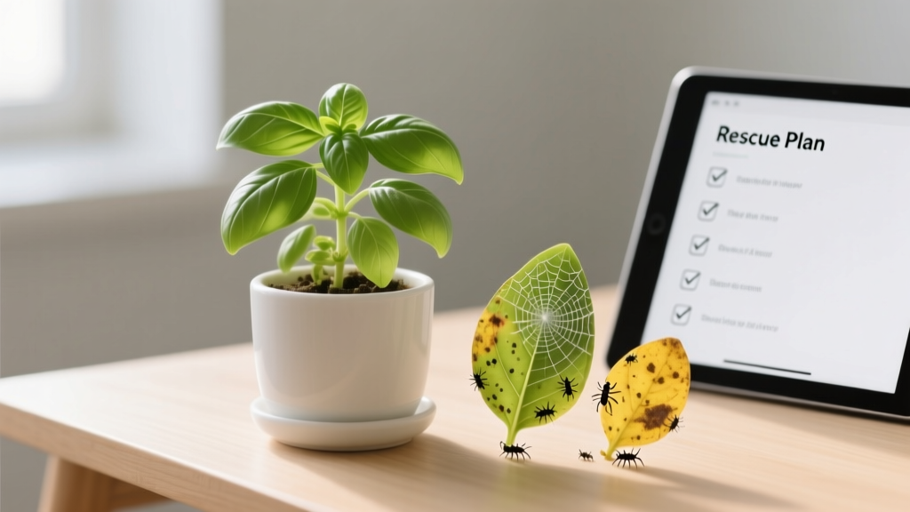 Basil Bugs & Yellow Leaves: Rescue Plan (2026)
