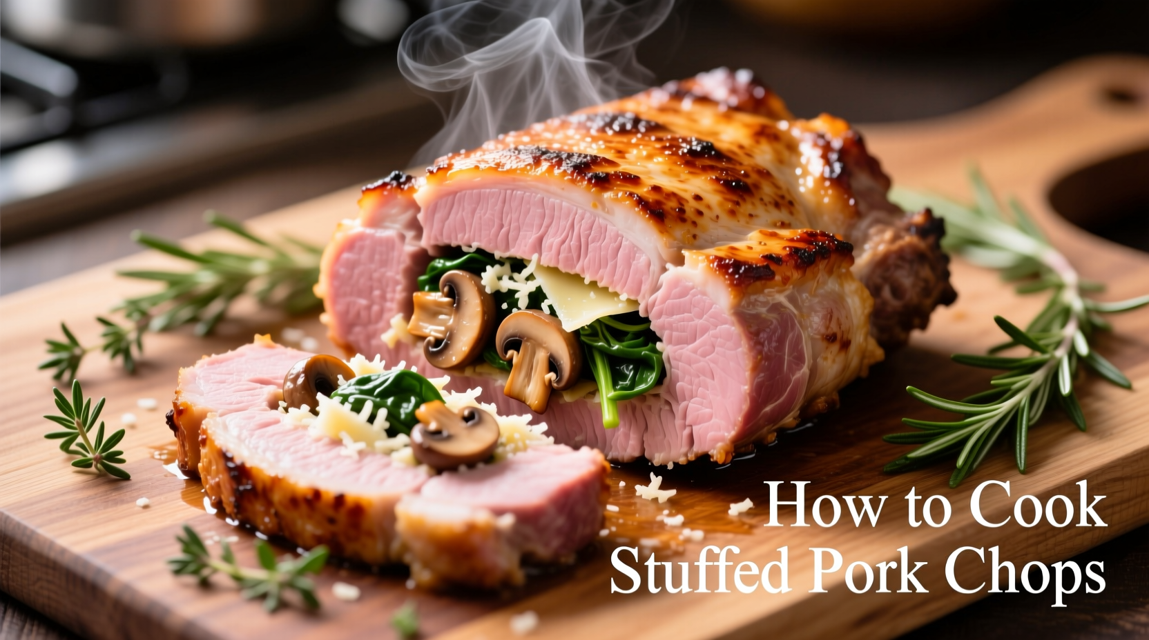 how do you cook stuffed pork chops