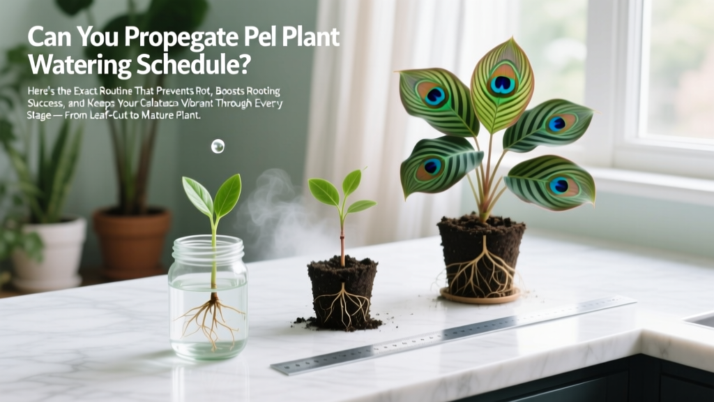 Peacock Plant Propagation Watering Schedule (2026)