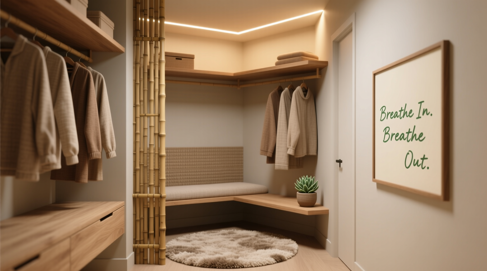 closet organization tips for grounding rituals