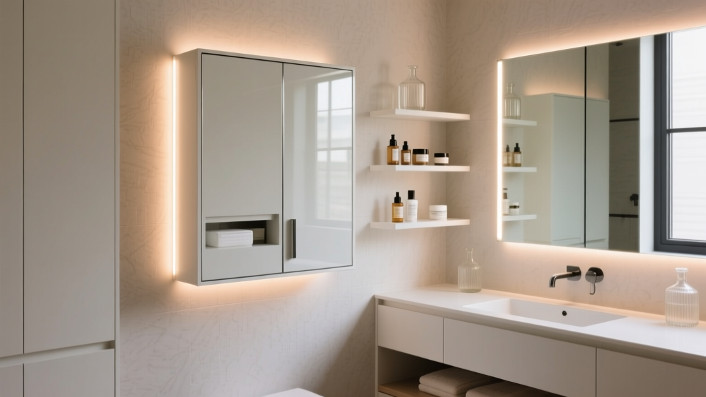 Bathroom Medicine Cabinet Makeover: Removing Outdated Lab...