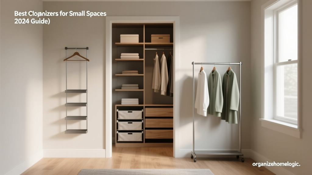 Best Closet Organizers for Small Spaces (2024 Guide)