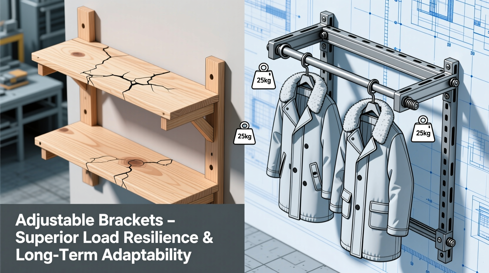 closet organization tips brackets vs pine shelves