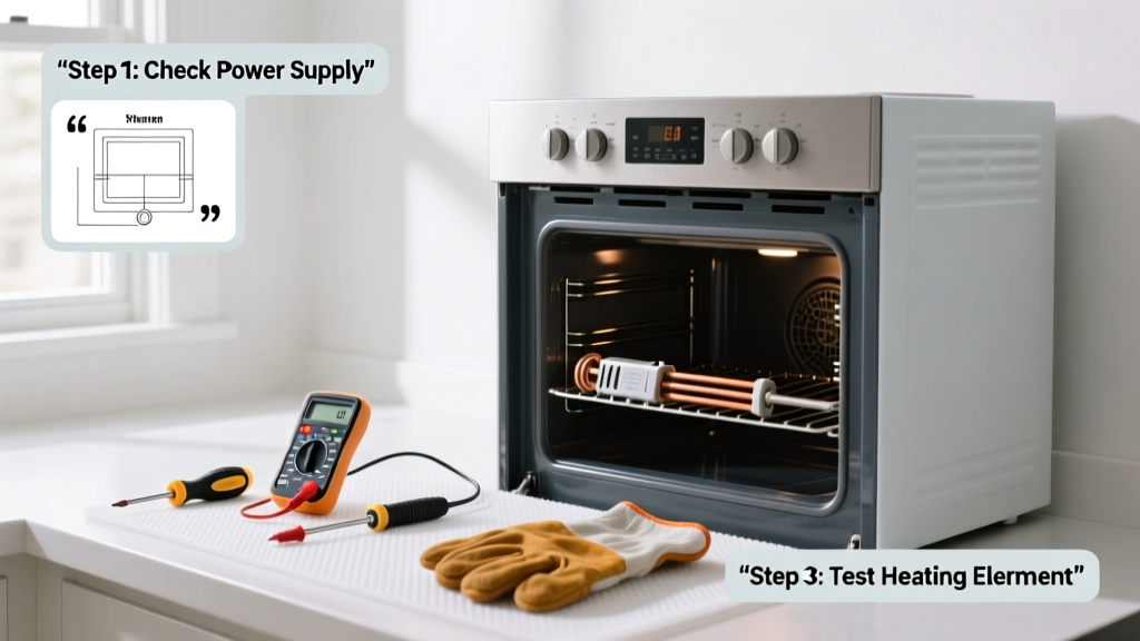 How to Fix an Oven That Won’t Heat – Step-by-Step Guide