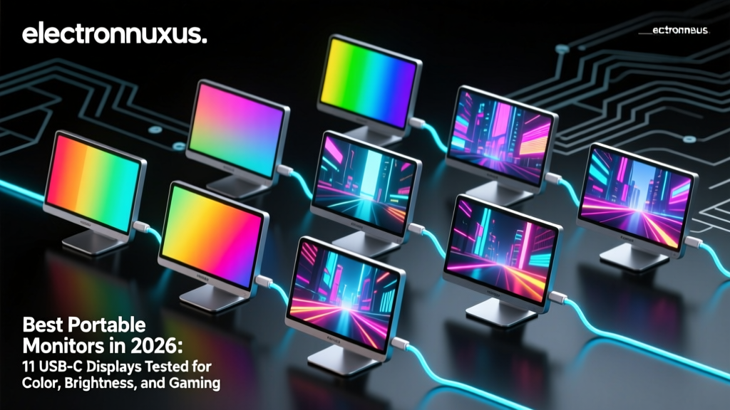 Best Portable Monitors in 2026: 11 USB-C Displays Tested for Color, Brightness, and Gaming