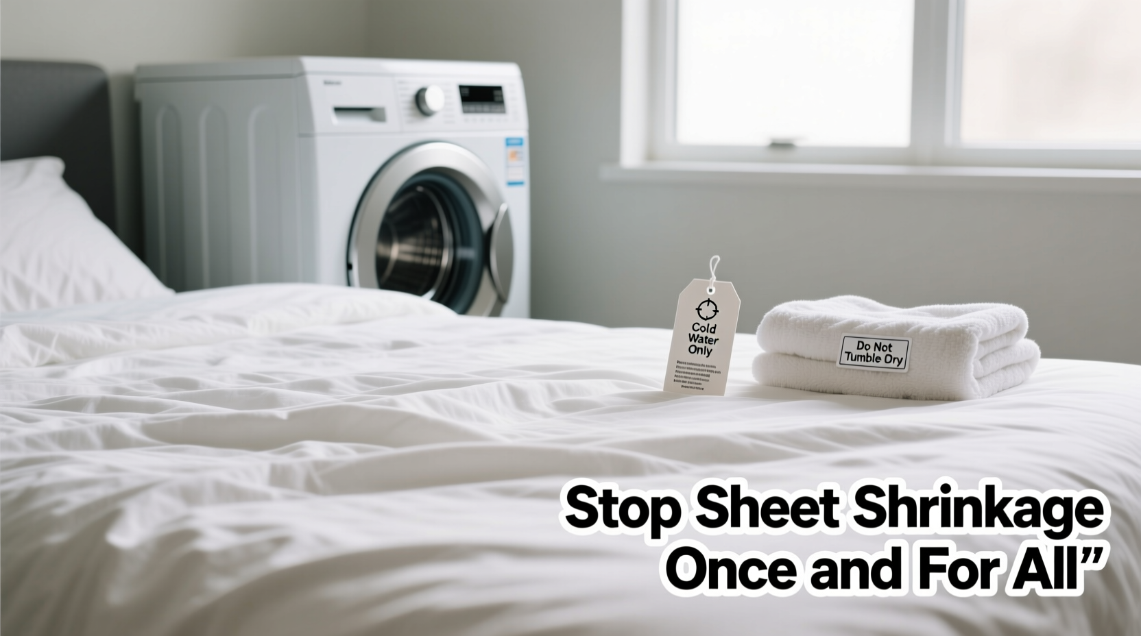 how to stop your sheets from shrinking after washing once and for all