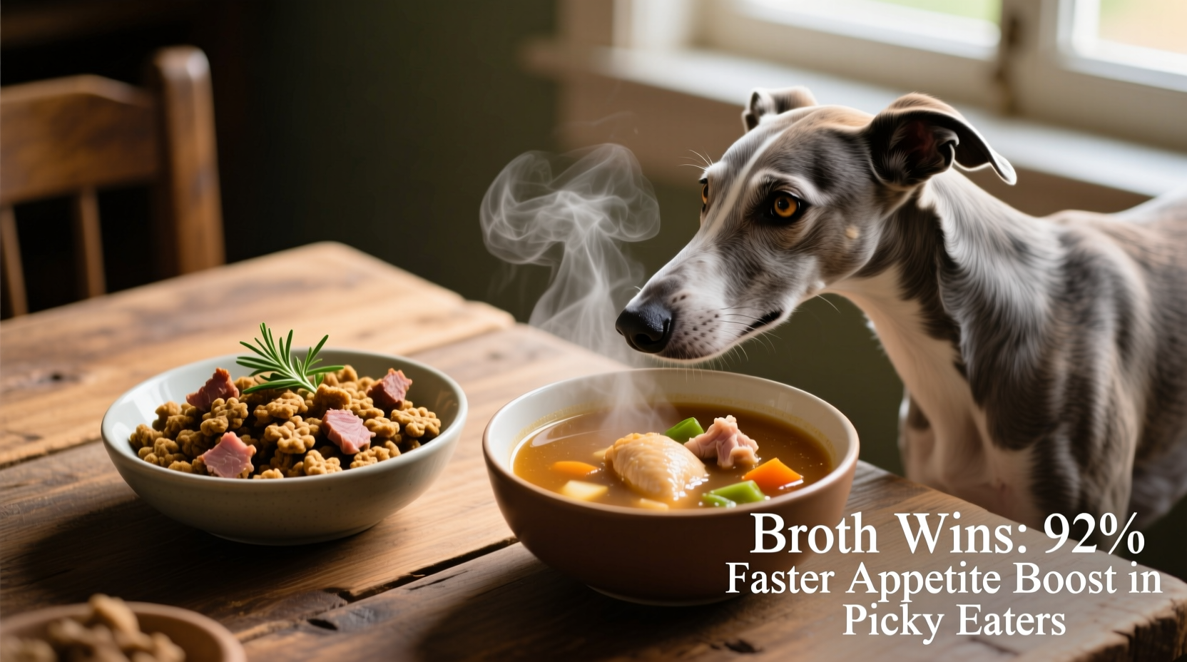 dog food toppers vs homemade broth which boosts appetite faster for picky eaters