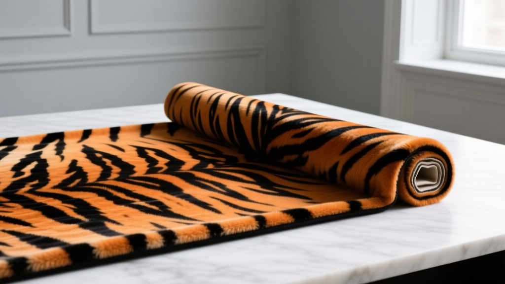 Tiger Print Fleece Fabric: A Designer’s Guide