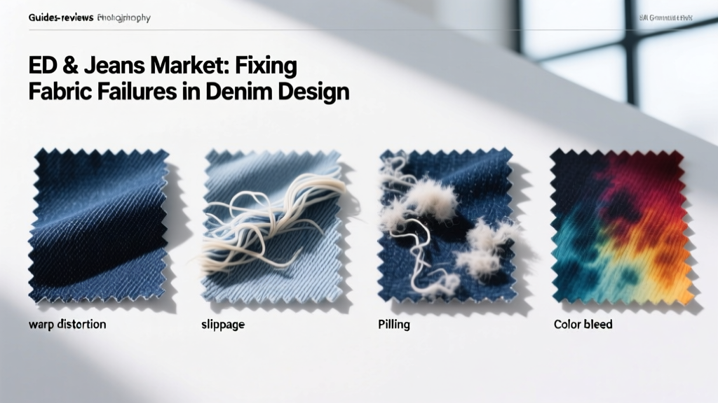 ED & Jeans Market: Fixing Fabric Failures in Denim Design