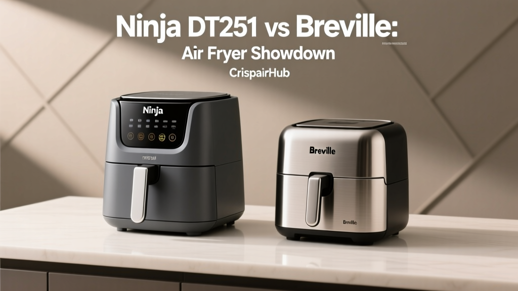 Ninja DT251 vs Breville: Air Fryer Showdown